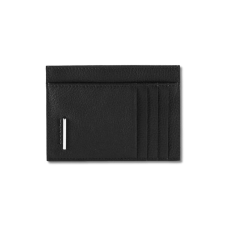 Piquadro Geldbörse aus echtem Leder - SCHWARZ