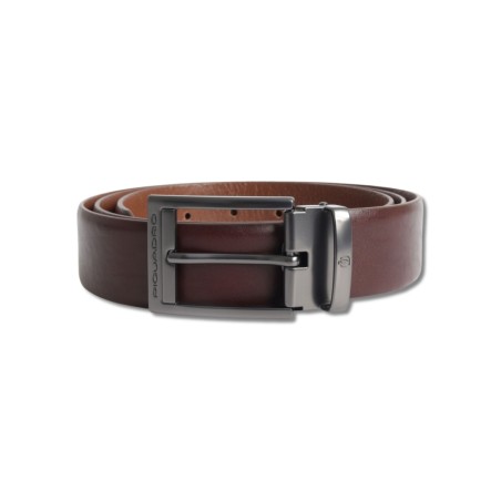 CEINTURE PIQUADRO - MARRON