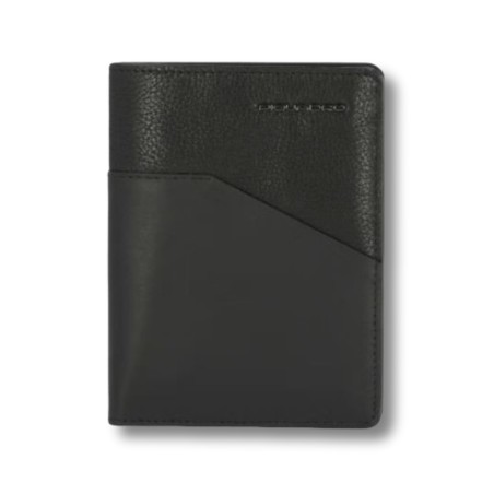 BILLETERA PIQUADRO - NEGRO