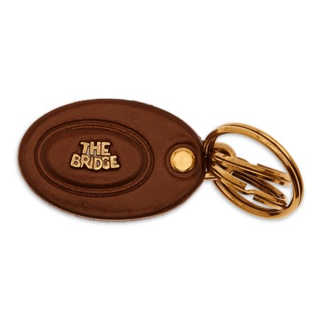 The Bridge story key ring - Leather