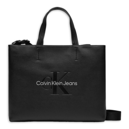 Calvin Klein Jeans sac sculpté - Nero-Argento