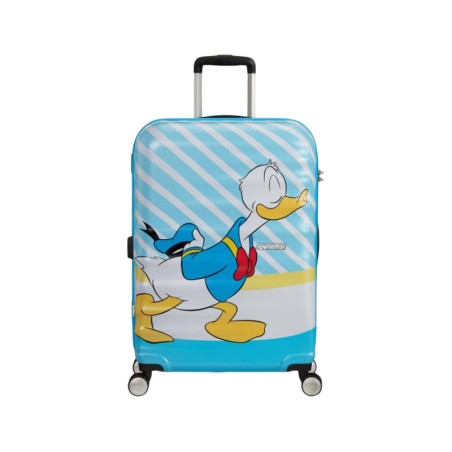 American Tourister WaveBreaker Disney trolley - Donald-Blue-Kiss