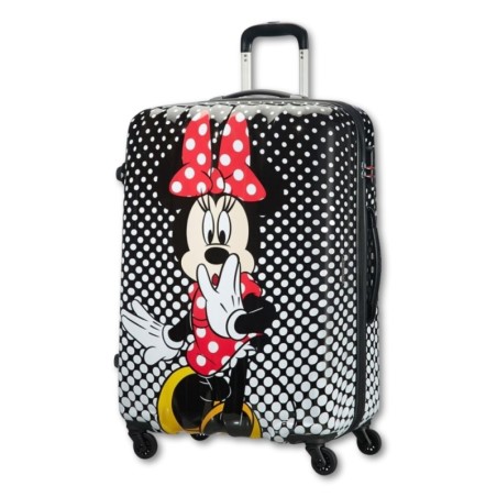 Trolley American Tourister  Disney Legends - Minnie-Mouse-Polka-Dot